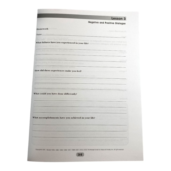 Midwest Center Inc Attacking Anxiety & Depression 16 CD Workbook Flash cards Set - Picture 4 of 15